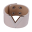 Wide Leather Bracelet for Women with V Word Design Cuff Bracelets D&D Official Store 18