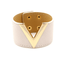Wide Leather Bracelet for Women with V Word Design Cuff Bracelets D&D Official Store 9