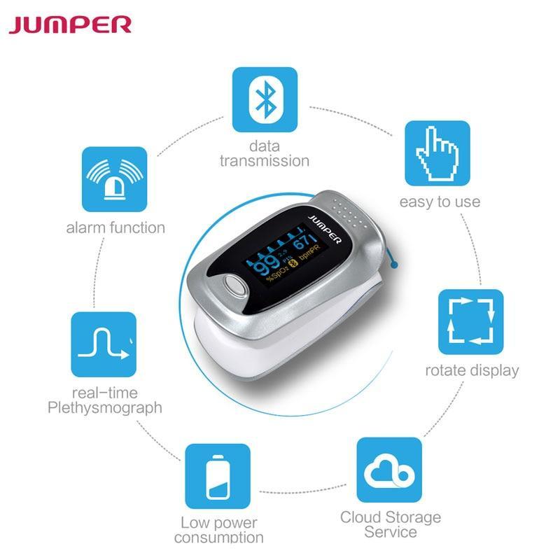 Wireless Digital Bluetooth Pulse Oximeter Blood Pressure Wellcare