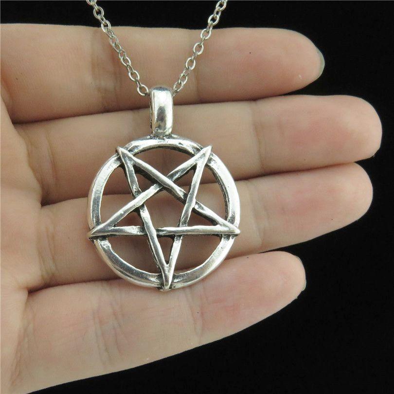 Witch Star Collar Necklace Pendant Necklaces jewelry style store