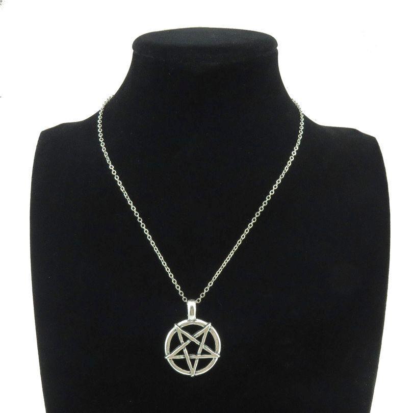 Witch Star Collar Necklace Pendant Necklaces jewelry style store