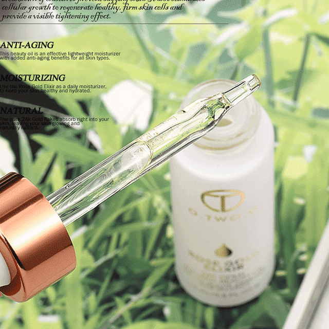 Women’s Anti Aging Moisturizing Gold Tinted Face Primer Makeup Primer O.TWO.O Official Store