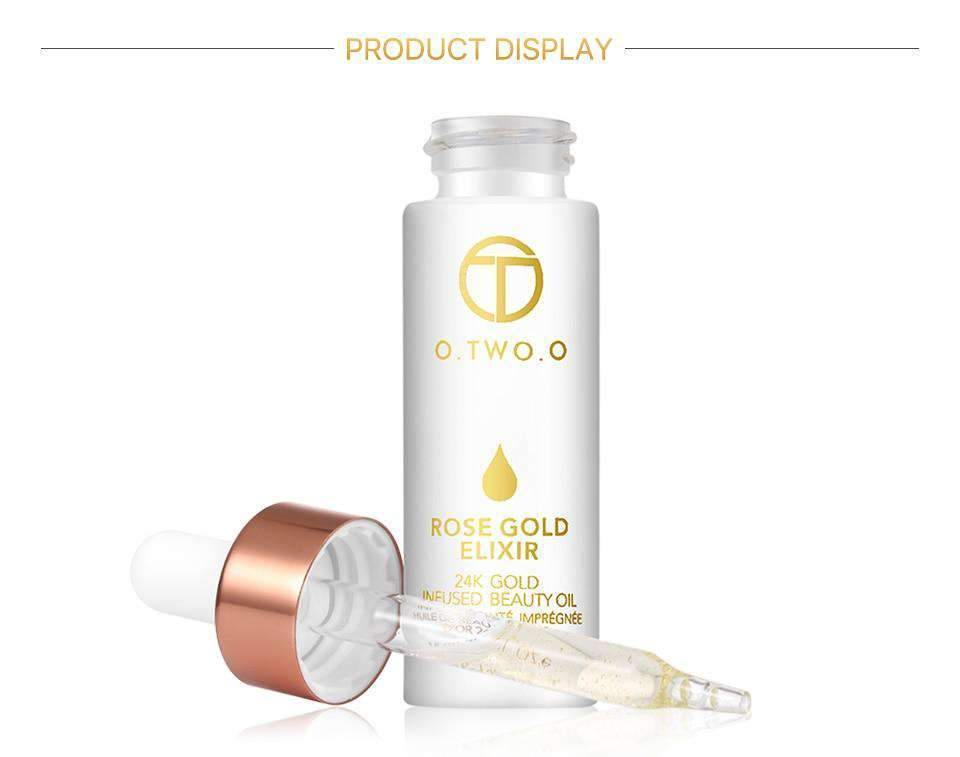 Women’s Anti Aging Moisturizing Gold Tinted Face Primer Makeup Primer O.TWO.O Official Store