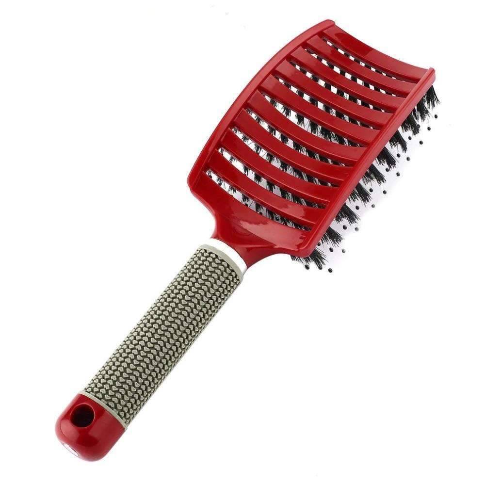 Women’s Bristle & Nylon Hair Scalp Massage Hair Comb Combs TP Makeup Store