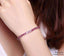 Womens Colorful Zirconia Cube Sleek Tennis Strand Bracelet Strand Bracelets UMODE Official Store Ruby Color 19 cm