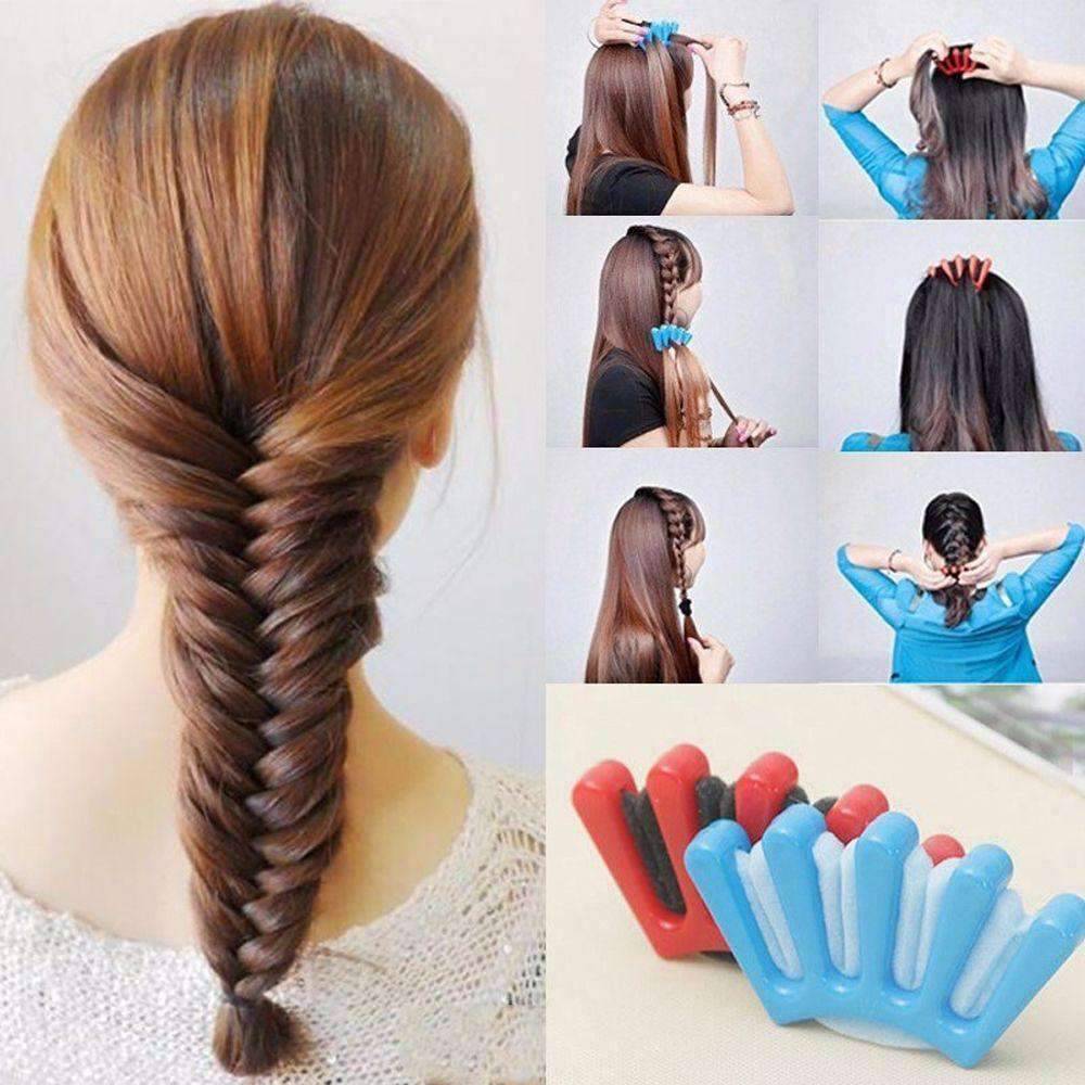 Women’s French Style DIY Sponge Hair Braider Plait Twist Machine Braiders Life for rent Store