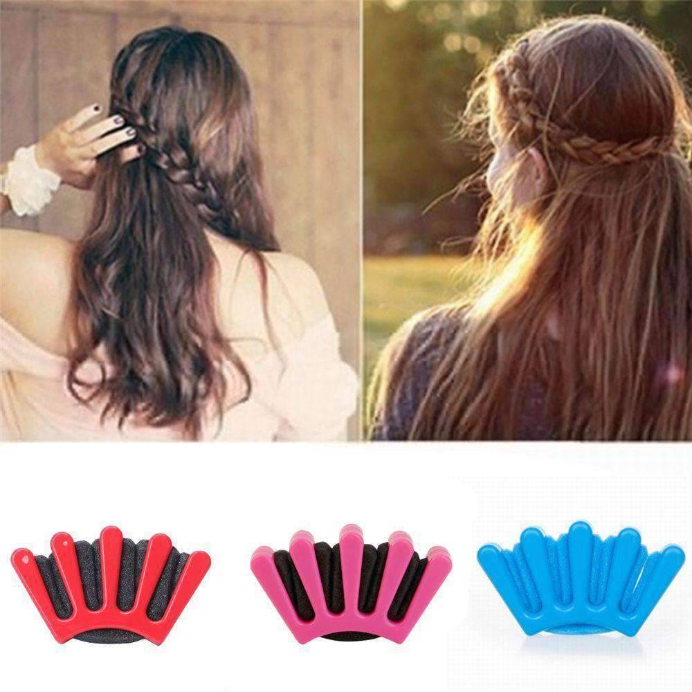 Women’s French Style DIY Sponge Hair Braider Plait Twist Machine Braiders Life for rent Store