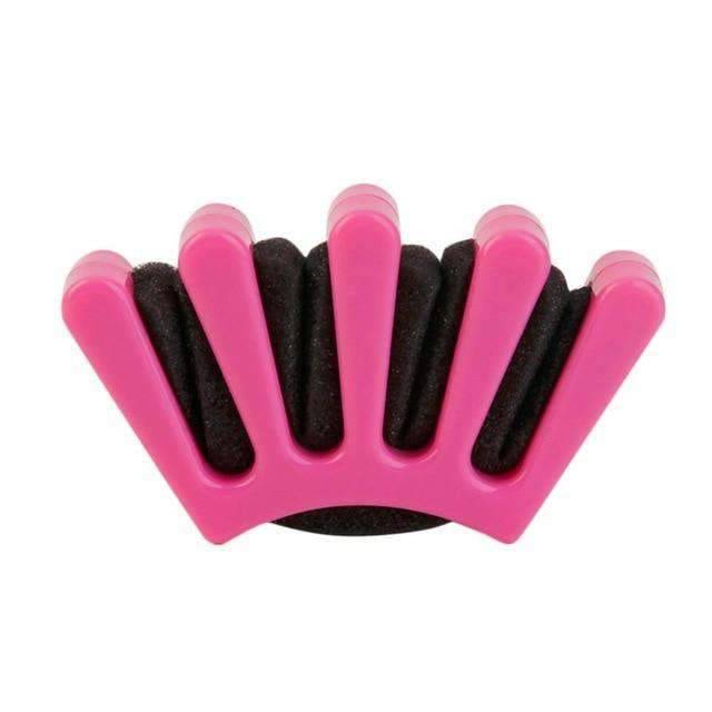 Women’s French Style DIY Sponge Hair Braider Plait Twist Machine Braiders Life for rent Store Pink