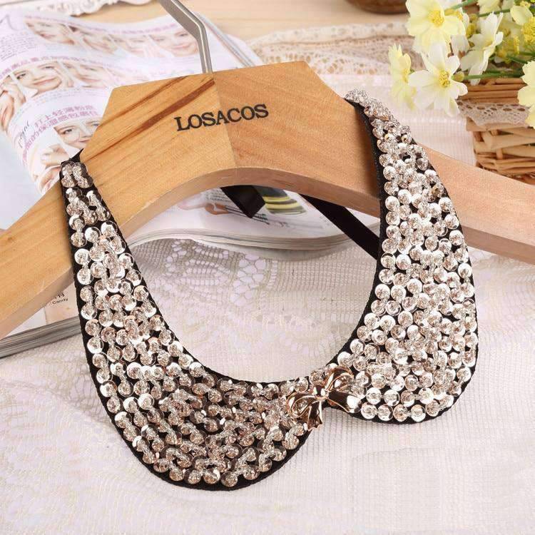 Women’s Knitted Collar Pendant Necklace Jewelry Clothing Pendant Necklaces The home of beautiful ornaments