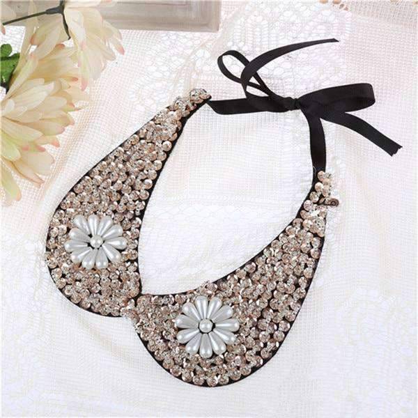 Women’s Knitted Collar Pendant Necklace Jewelry Clothing Pendant Necklaces The home of beautiful ornaments