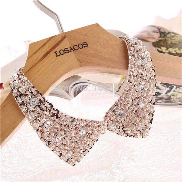 Women’s Knitted Collar Pendant Necklace Jewelry Clothing Pendant Necklaces The home of beautiful ornaments Style 1