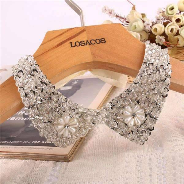 Women’s Knitted Collar Pendant Necklace Jewelry Clothing Pendant Necklaces The home of beautiful ornaments Style 3