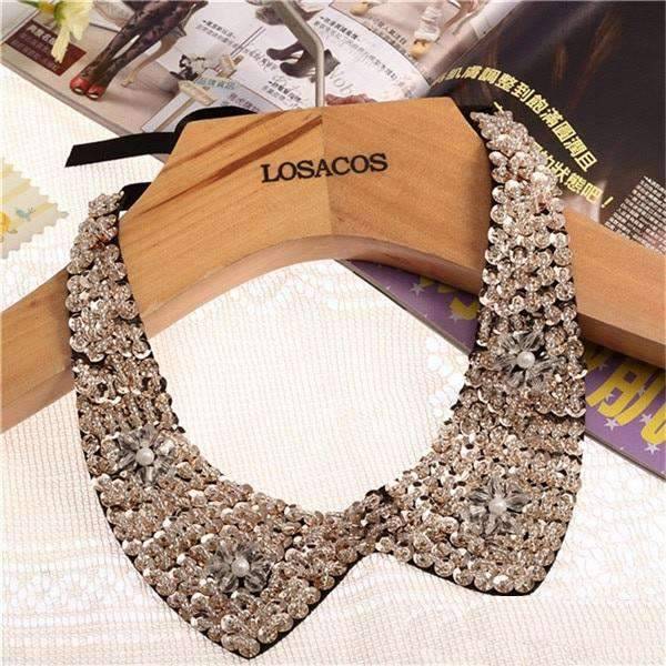 Women’s Knitted Collar Pendant Necklace Jewelry Clothing Pendant Necklaces The home of beautiful ornaments Style 5
