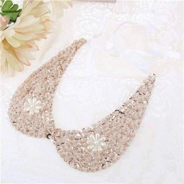 Women’s Knitted Collar Pendant Necklace Jewelry Clothing Pendant Necklaces The home of beautiful ornaments Style 7