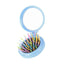 Women's Portable Mini Folding Makeup Hair Brush Combs Run Beauty house NO.6