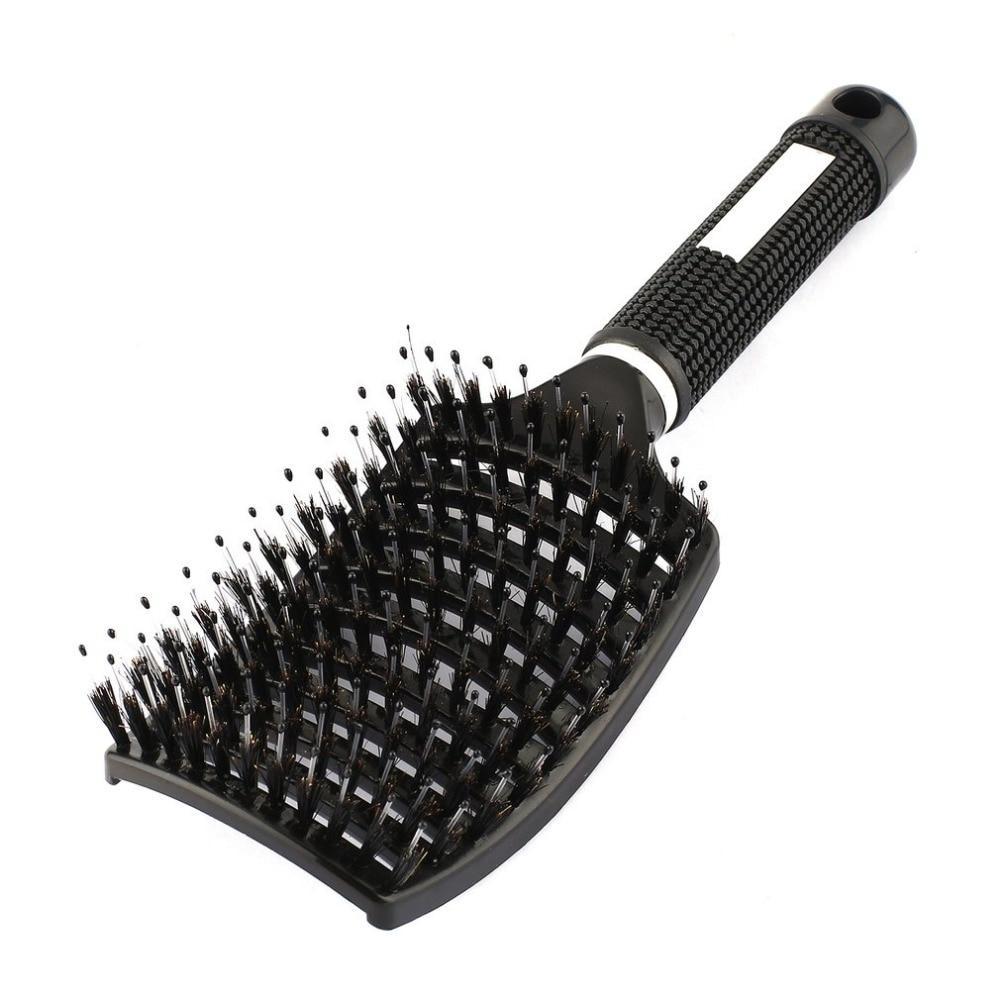 Women's Scalp Massage Bristle Nylon Hair Brush Combs TP Makeup Store