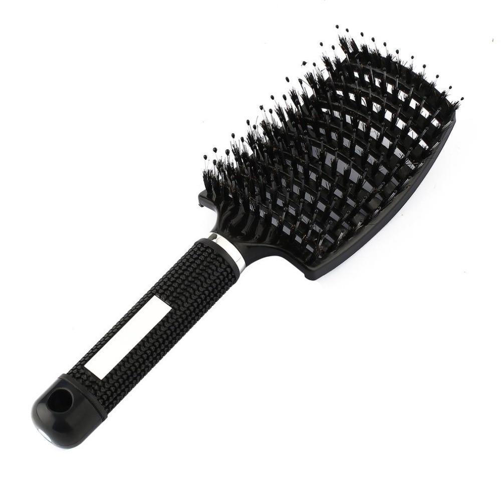 Women's Scalp Massage Bristle Nylon Hair Brush Combs TP Makeup Store