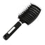 Women's Scalp Massage Bristle Nylon Hair Brush Combs TP Makeup Store Black