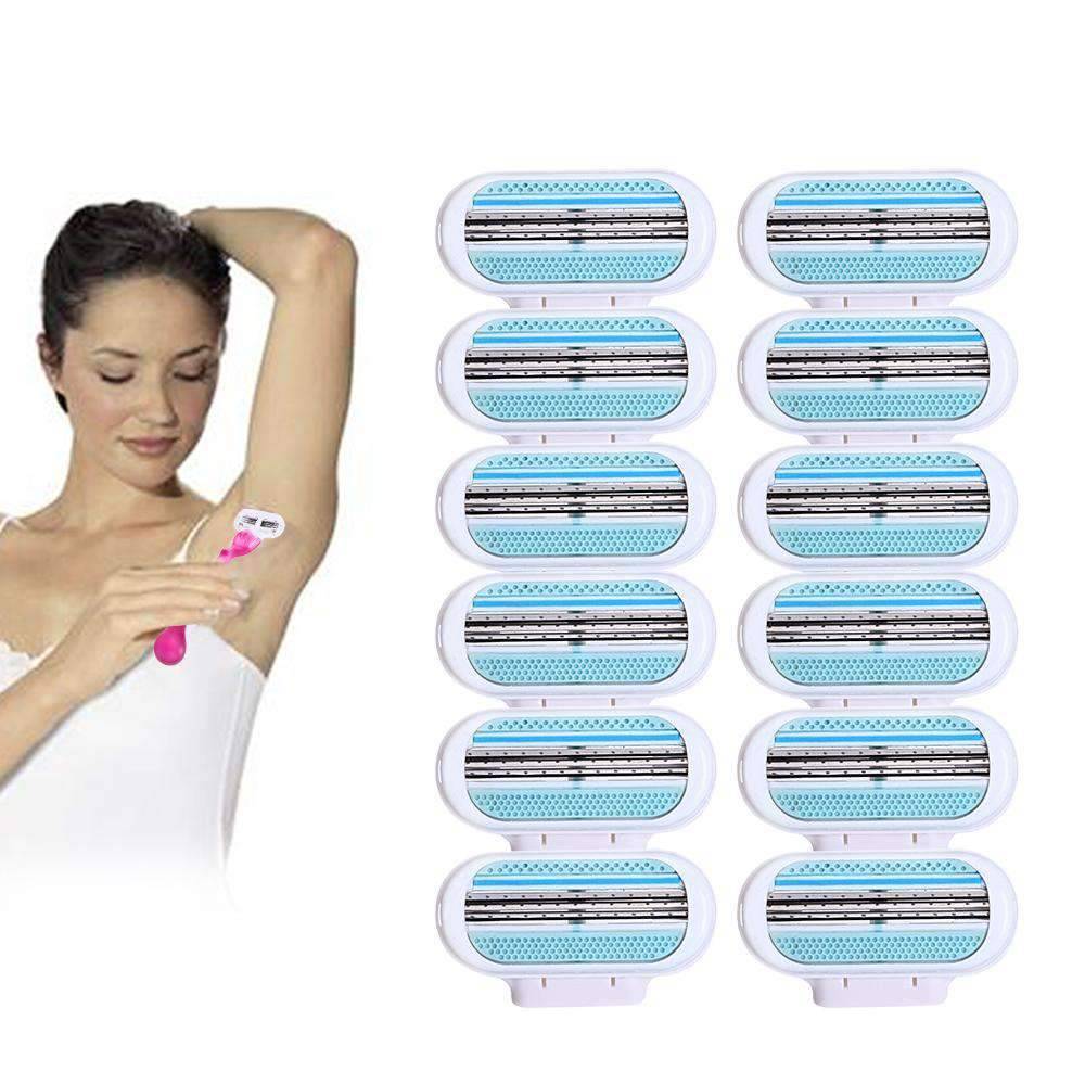 Women's Shaving Razor With Replacement Razor Head Razor AZDENT Industrial Co.,Ltd Store