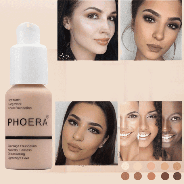 Women’s Soft Matte Oil Control Liquid Face Foundation Makeup Face Foundation Shop2946056 Store