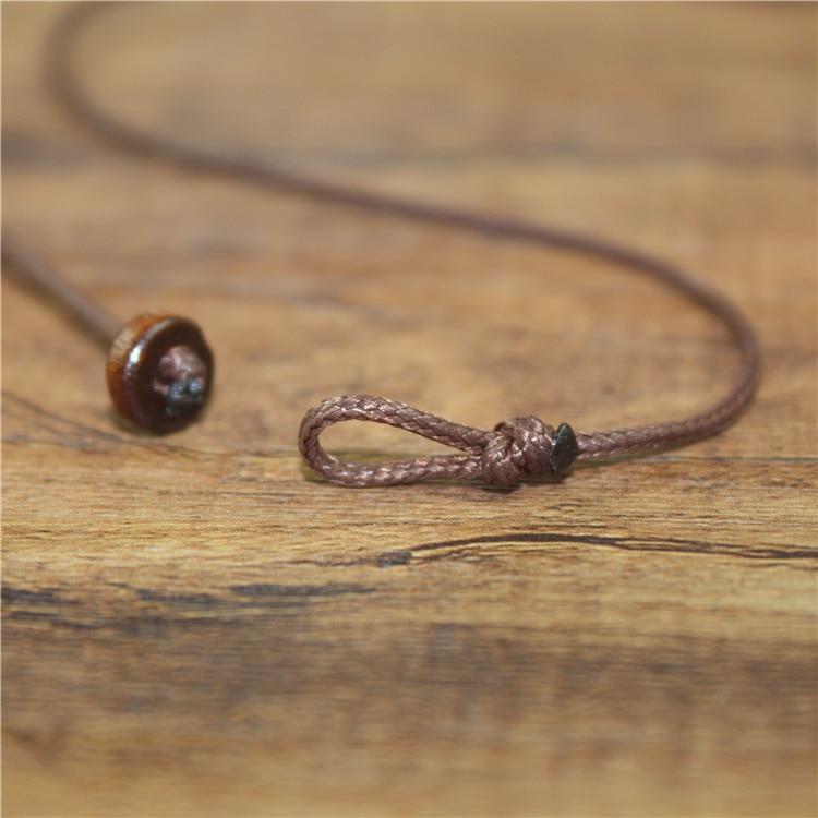 Wood Collar Stone Ceramic Necklaces Pendant Necklaces Miredo