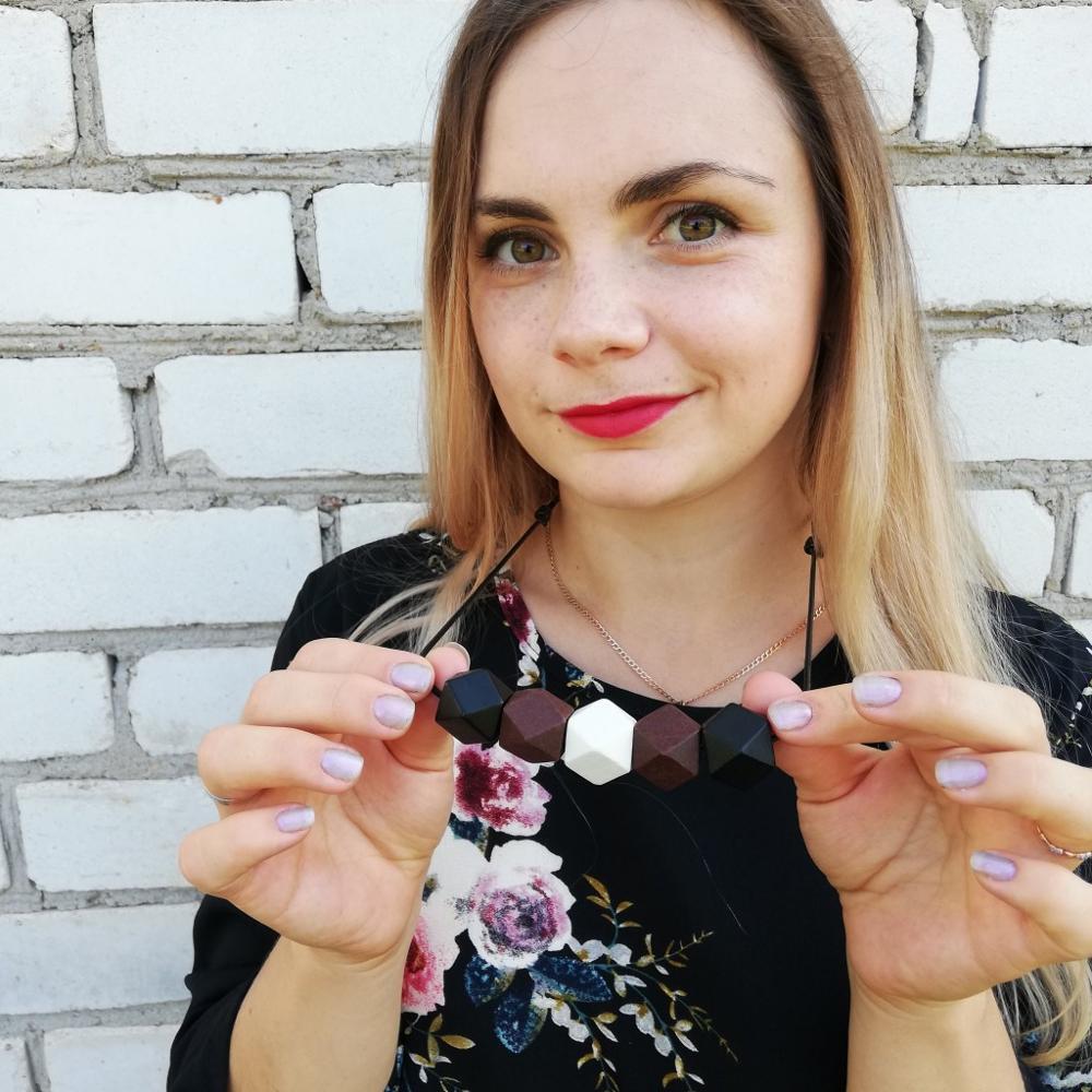Wooden Beads Long Necklaces Pendant Necklaces Coostuff Official Store