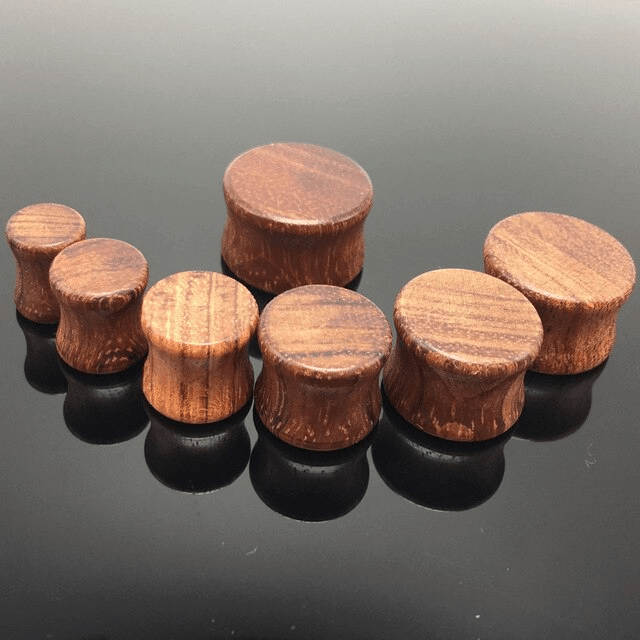 Wooden Ear Plugs Body Jewelry Body Jewelry Alisouy Official Store Rose Wood 8mm