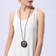 Wooden Pendant Long Necklace Pendant Necklaces Coostuff Official Store