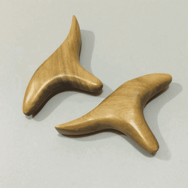 Wooden Triangle SPA Reflexology Massage Tools for Body Massage & Relaxation UOYOTT Life Store