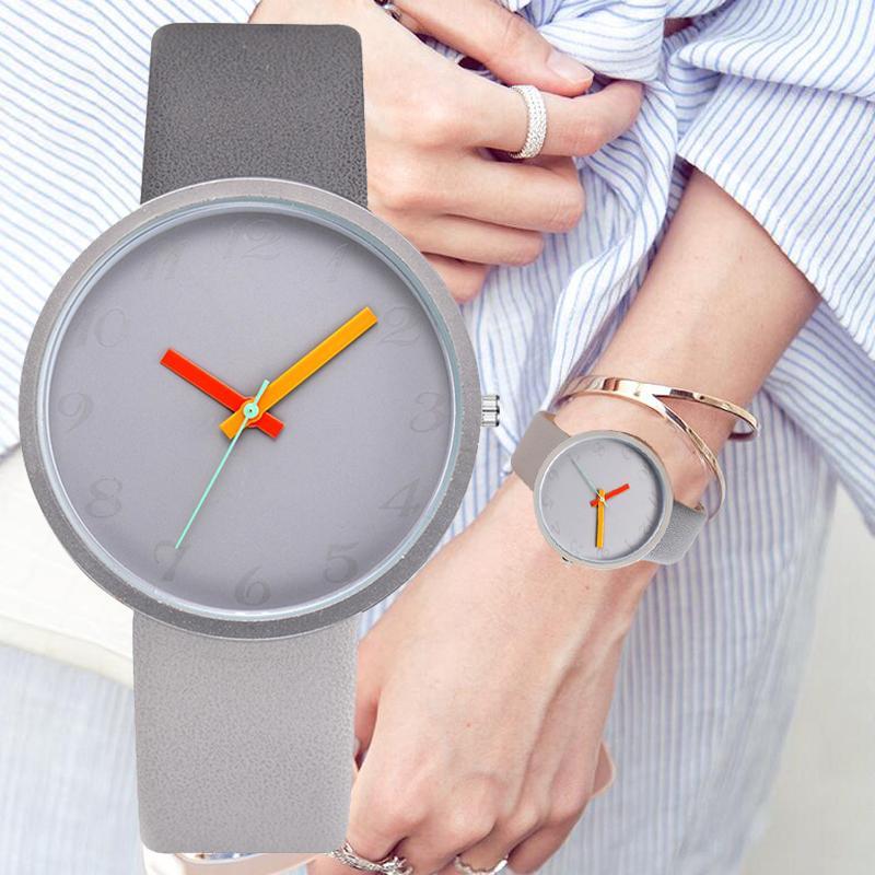 Yuhao Alloy Leather Quartz Watch Women's Watches 77 Queens Store