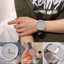 Yuhao Alloy Leather Quartz Watch Women's Watches 77 Queens Store