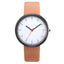 Yuhao Alloy Leather Quartz Watch Women's Watches 77 Queens Store Brown 2