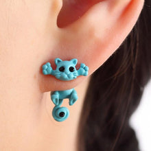 Kitten Animal Stud Earrings