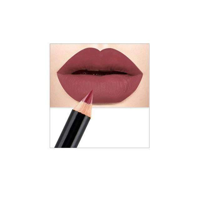 12 Colors Professional Waterproof Matte Lip Liner Lip Liner OAiMei Store 3 