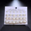 12 Pieces Single Color Simulated Pearl Stud Earrings For Women Stud Earrings KISSWIFE Official Store Beige 