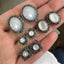 12 Pieces Single Color Simulated Pearl Stud Earrings For Women Stud Earrings KISSWIFE Official Store E614 