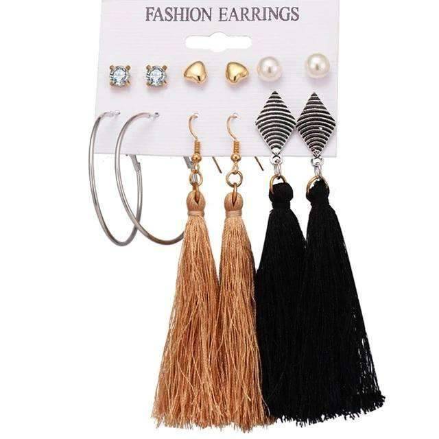 12 Pieces Single Color Simulated Pearl Stud Earrings For Women Stud Earrings KISSWIFE Official Store E726 