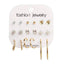 12 Pieces Single Color Simulated Pearl Stud Earrings For Women Stud Earrings KISSWIFE Official Store Gold14 