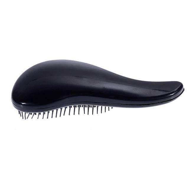 1pc Electroplate Detangling Hair Comb for Salon Styling Women Combs OSHIONER Online Store Small size 