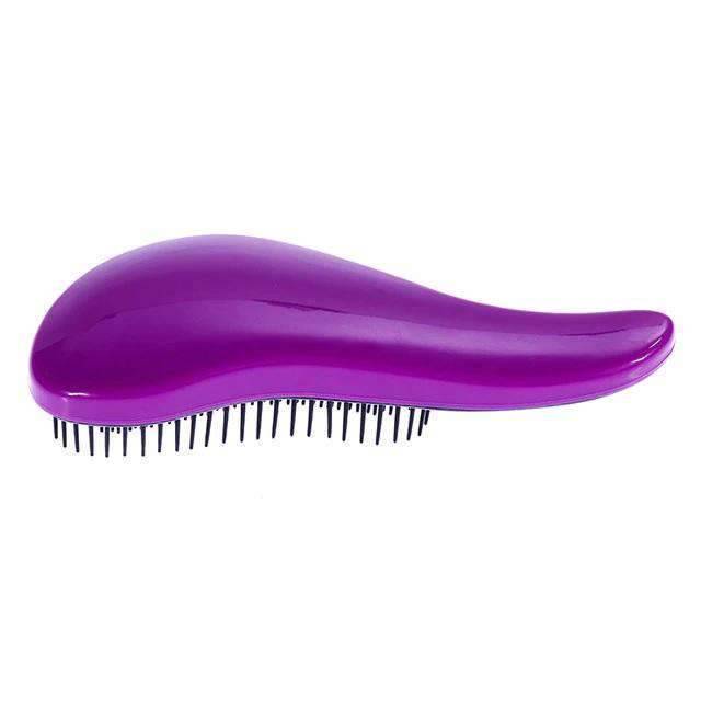 1pc Electroplate Detangling Hair Comb for Salon Styling Women Combs OSHIONER Online Store Small size6 