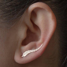 Exquisite Stud Earrings with Leaf Design