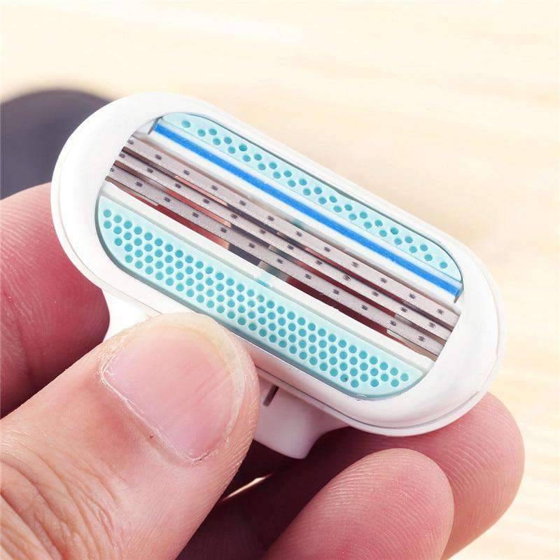3 Layers Sharp Blade Replaceable Razor Head Women's Shaving Razor Razor BeautyBigBang Official Store 