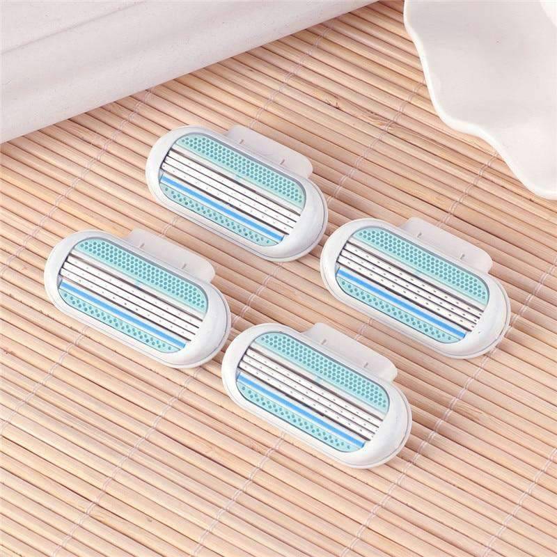 3 Layers Sharp Blade Replaceable Razor Head Women's Shaving Razor Razor BeautyBigBang Official Store 