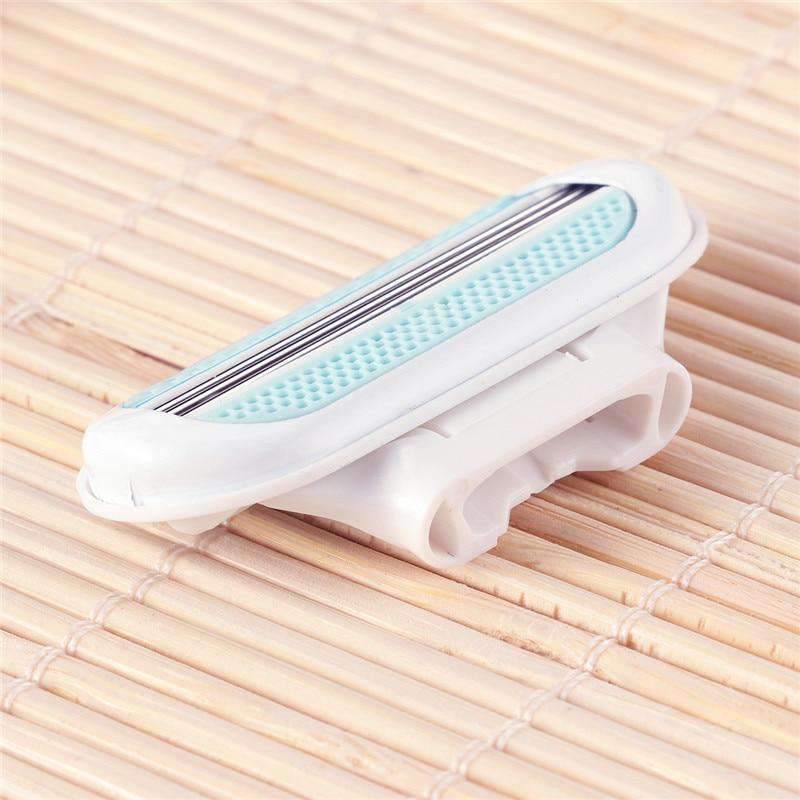3 Layers Sharp Blade Replaceable Razor Head Women's Shaving Razor Razor BeautyBigBang Official Store Default Title 