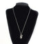 3D Simulation Necklace with Heart Design Pendant Necklaces The home of beautiful ornaments 