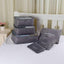 6 PCs Set High Quality Oxford Cloth Luggage & Travel Bag Travel Accessories Looking for the ownerof bag. Store Dark Gray 