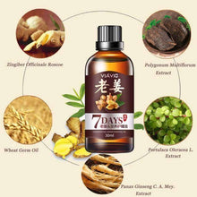 7 Days Ginger Hair Loss Products Essential Oil Care Essence for Men & Women Hair Loss Products Maquiagem Cosmetic Store 