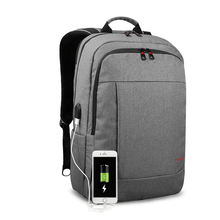 Anti-Theft Travel Laptop Backpack Backpacks tigernu Store Grey 
