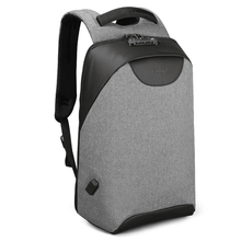 Anti-Theft USB Charging Laptop Backpack for Boys Backpacks tigernu Official Store Grey