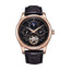 Automatic Tourbillon Leather Casual Mechanical Watch For Men Mechanical Watches LIGE Global No. 2 Store 